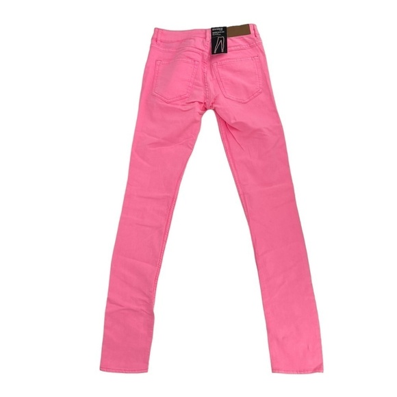 NWT H&M Divided Hot Pink Super Slim Leg Jeans Size 6 Women’s - Picture 3 of 6